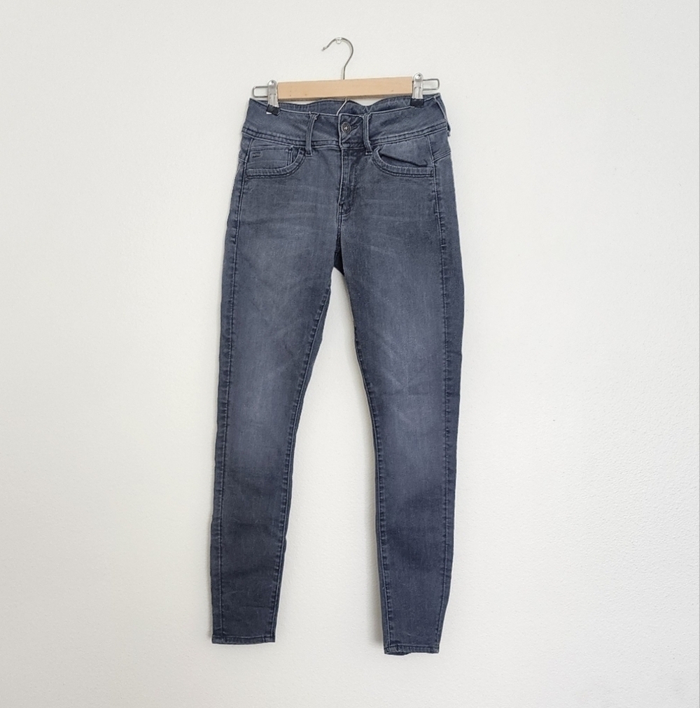 G-Star Raw Lynn D-Mid Supper Skinny Womens Jeans Size 29